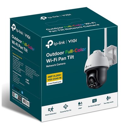 TP-LINK IP κάμερα VIGI C540-W, 4mm, 4MP, PTZ, Wi-Fi, SD, IP66, Ver. 1.0