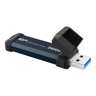 SILICON POWER USB Flash Drive MS60, 250GB, 600/500MBps, μπλε