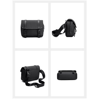 ARCTIC HUNTER τσάντα ώμου K00568 με θήκη tablet, 4L, μαύρη
