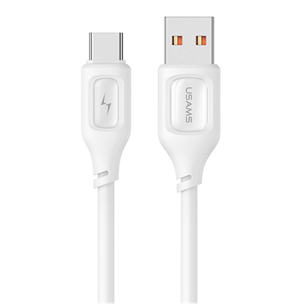 USAMS καλώδιο USB-C σε USB US-SJ619, 3A, 1m, λευκό