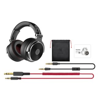 ONEODIO headset Studio Pro 60, 6.35mm & 3.5mm σύνδεση, Hi-Fi 50mm, μαύρο