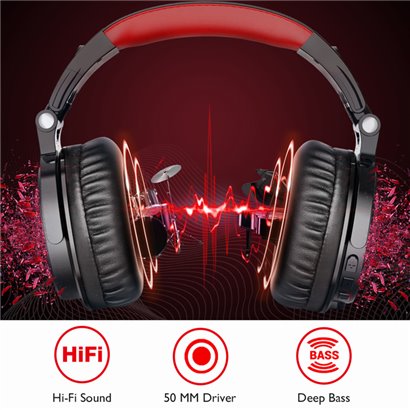 ONEODIO headset Studio Pro M, ενσύρματα & ασύρματα, Hi-Fi, 50mm, μαύρο