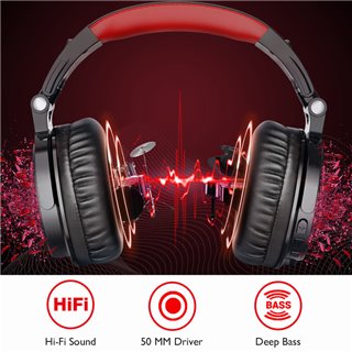 ONEODIO headset Studio Pro M, ενσύρματα & ασύρματα, Hi-Fi, 50mm, μαύρο