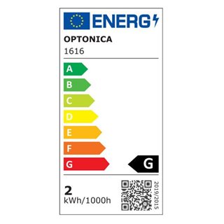 OPTONICA LED λάμπα 1616, 2W, 4500K, 170lm, G4