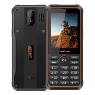 ULEFONE κινητό τηλέφωνο Armor Mini 3, IP68, 2.8", dual SIM, μαύρο