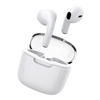 CELEBRAT earphones με θήκη φόρτισης W52, True Wireless, λευκά