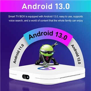 H96 TV Box Μ1, 8K, RK3528, 4/64GB, WiFi, Bluetooth, Android 13
