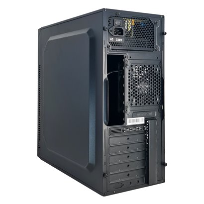 POWERTECH PC Case PT-1168 με 550W PSU, ATX, 418x200x416mm, μαύρο