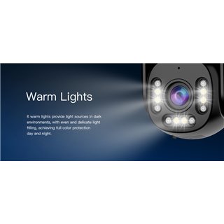 VSTARCAM smart κάμερα CS611Q-UV, 4MP, Wi-Fi, PTZ, SD